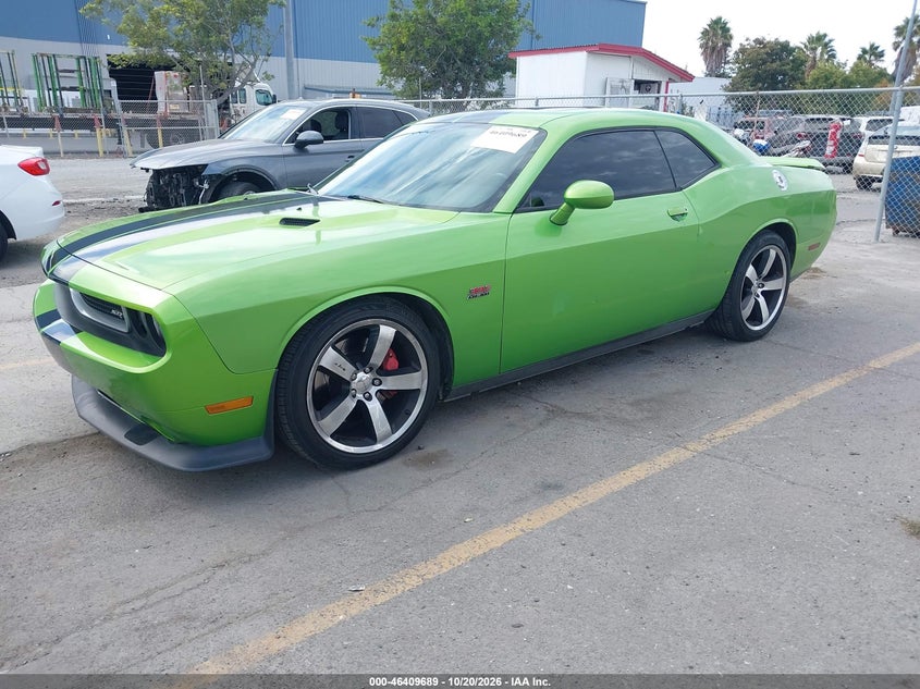Vin: 2b3cj7dj7bh589473, lot: 46910047, dodge challenger srt8 20112