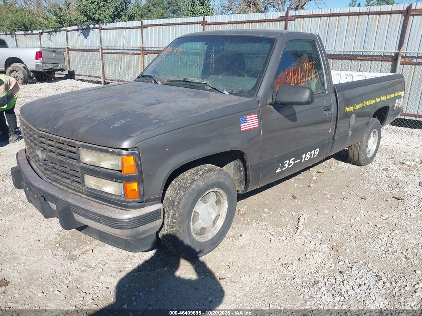1993 Chevrolet Gmt-400 C1500, Обычный износ, IAAI, VIN 1GCEC14K4PE217529 — фото 2