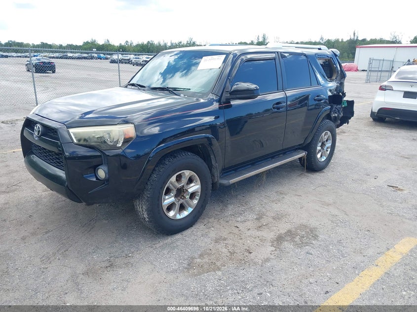 Vin: jtezu5jr4e5076249, lot: 46910054, toyota 4runner sr5 20142