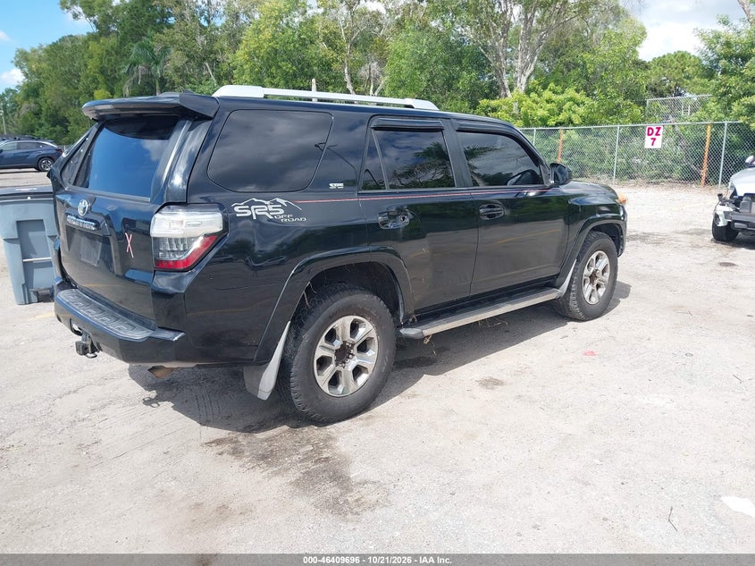 Vin: jtezu5jr4e5076249, lot: 46910054, toyota 4runner sr5 20144