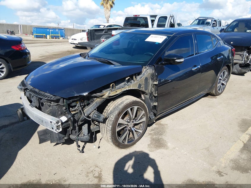 Vin: 1n4aa6ap0hc384989, lot: 46910069, nissan maxima 3.5 sl 20172