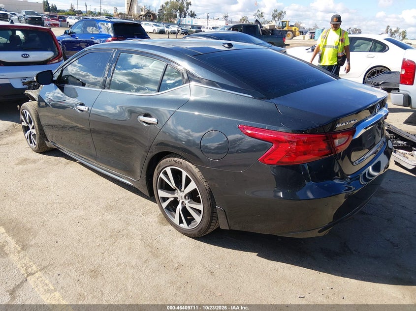 Vin: 1n4aa6ap0hc384989, lot: 46910069, nissan maxima 3.5 sl 20173