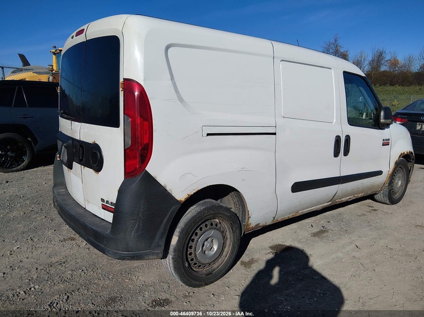 Vin: zfberfat7g6b49719, lot: 46910094, ram promaster city tradesman 20164