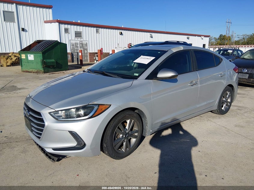 2017 Hyundai Elantra Value Edition, Обычный износ, IAAI, VIN 5NPD84LF4HH134008 — фото 2