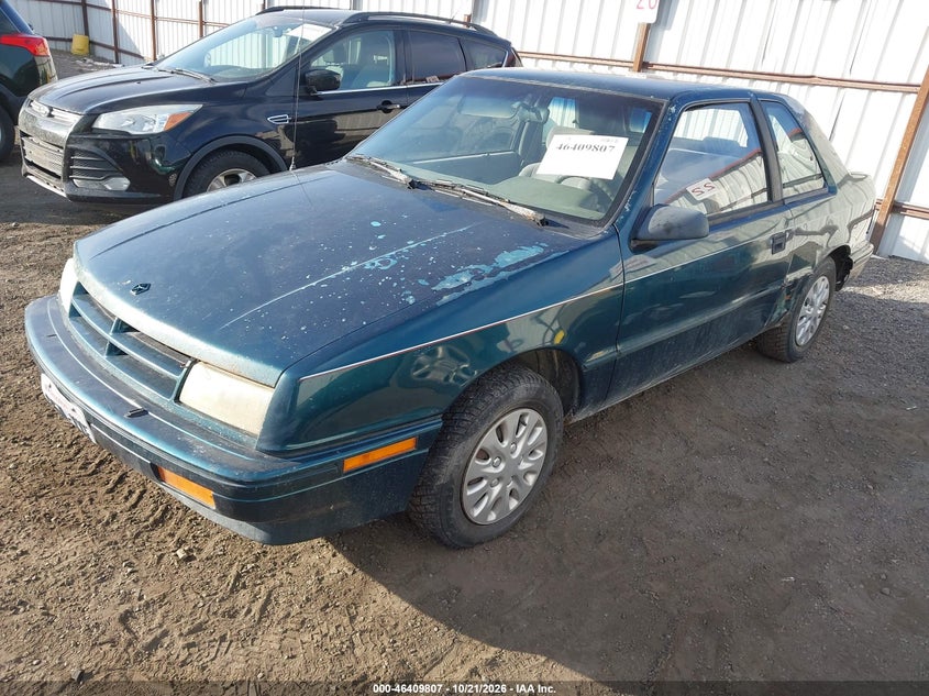 1994 Dodge Shadow, Обычный износ, IAAI, VIN 1B3XP24D2RN169473 — фото 2