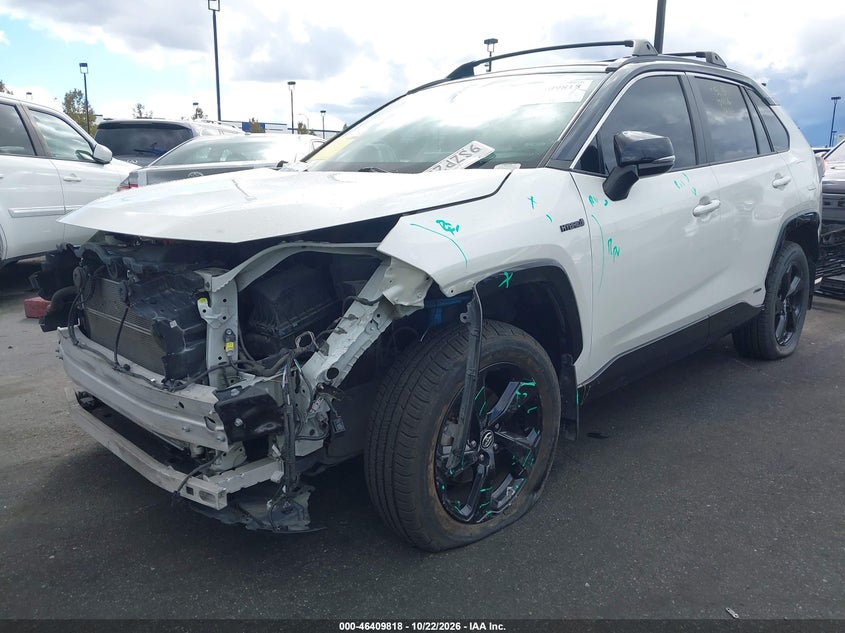 Vin: 2t3e6rfv7mw005113, lot: 46910176, toyota rav4 hybrid xse 20212