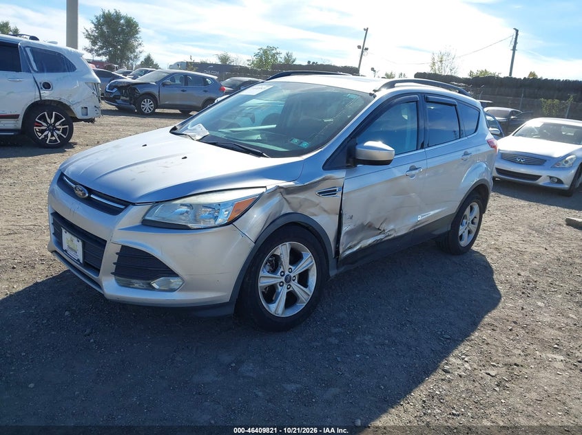 2015 Ford Escape Se, Левый бок, IAAI, VIN 1FMCU9GX1FUA97330 — фото 2