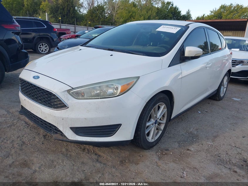 Vin: 1fadp3k25fl293839, lot: 46910189, ford focus se 20152