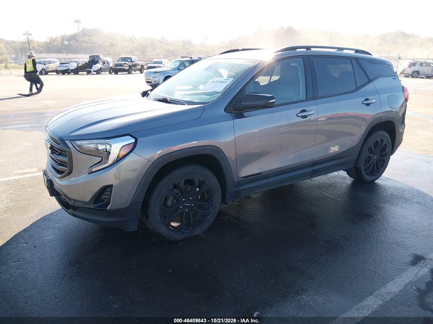 Vin: 3gkalpev6ll306737, lot: 46910201, gmc terrain fwd slt 20202