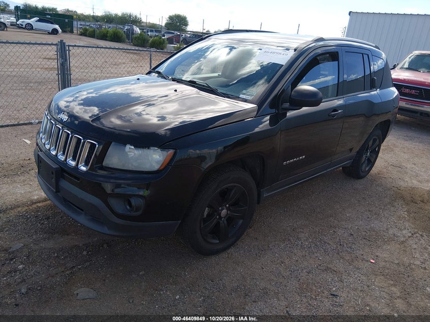 Vin: 1c4njdbb1gd670880, lot: 46910207, jeep compass sport 20162