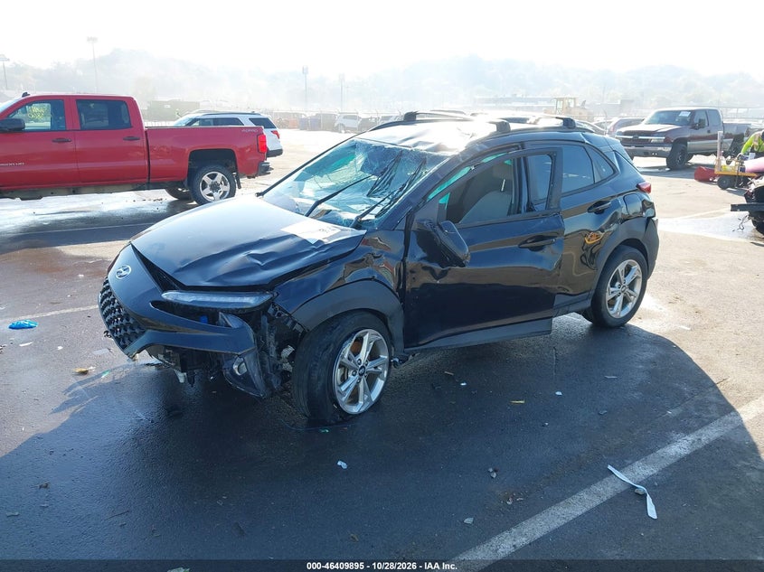 Vin: km8k6cab7pu969687, lot: 46910253, hyundai kona sel 20232