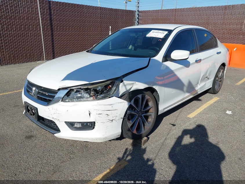 Vin: 1hgcr2f5xea187610, lot: 46910286, honda accord sport 20142