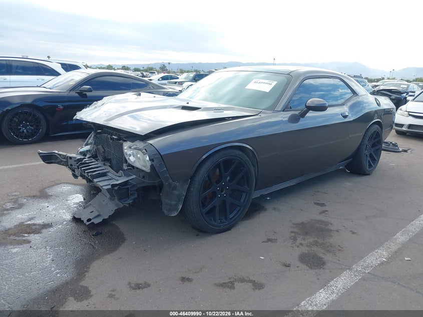 Vin: 2c3cdybt0dh587717, lot: 46910348, dodge challenger r/t 20132