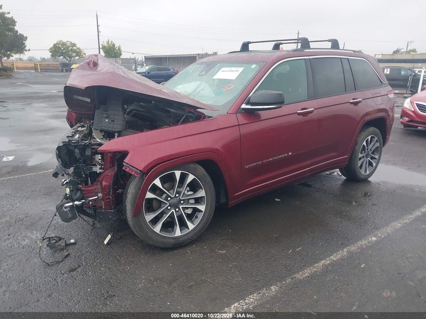 Vin: 1c4rjhdg7pc504564, lot: 46910378, jeep grand cherokee overland 4x4 20232
