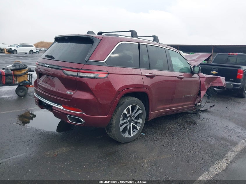 Vin: 1c4rjhdg7pc504564, lot: 46910378, jeep grand cherokee overland 4x4 20234