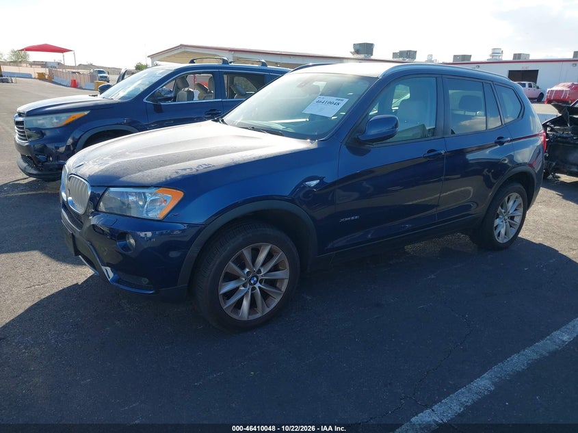 Vin: 5uxwx9c57e0d14304, lot: 46910406, bmw x3 xdrive28i 20142