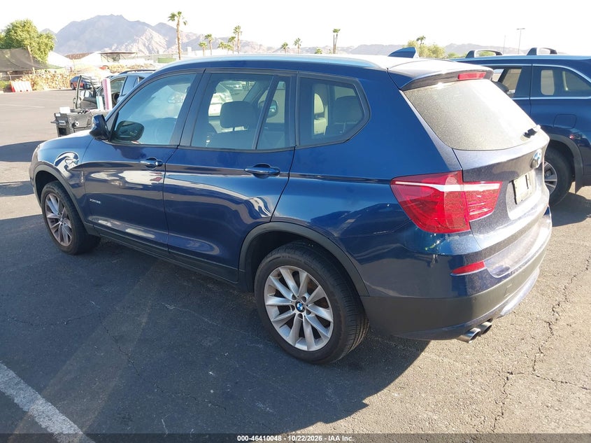 Vin: 5uxwx9c57e0d14304, lot: 46910406, bmw x3 xdrive28i 20143