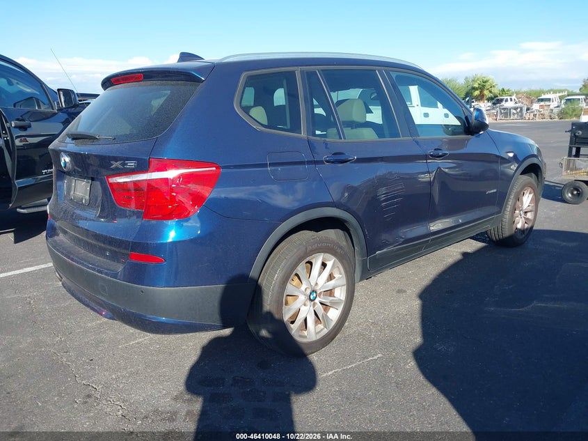 Vin: 5uxwx9c57e0d14304, lot: 46910406, bmw x3 xdrive28i 20144