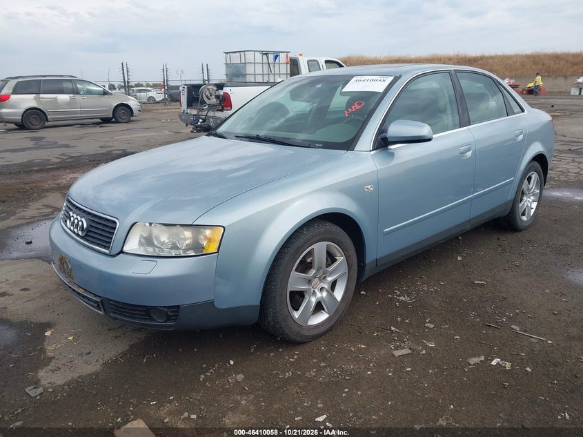 2002 Audi A4 3.0, Обычный износ, IAAI, VIN WAULT68E32A134325 — фото 2