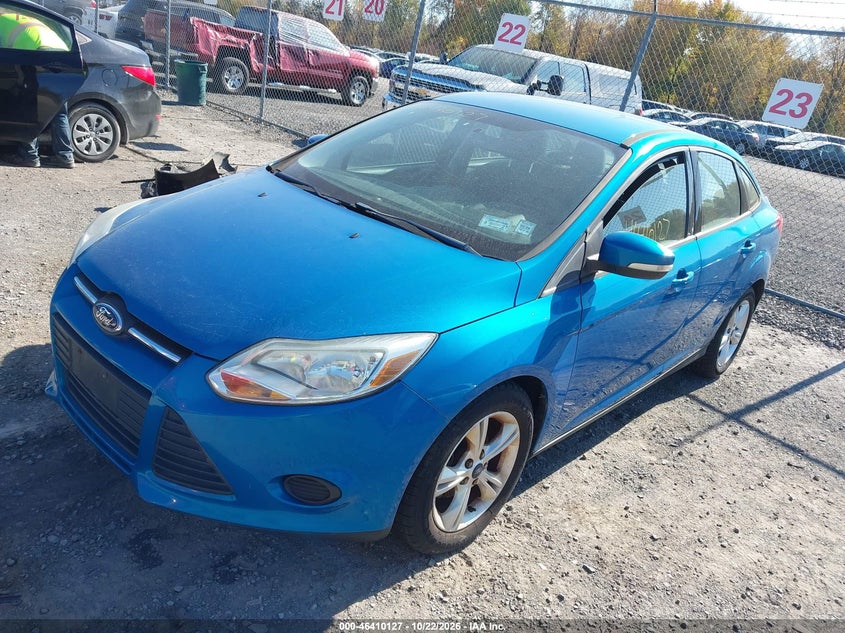 Vin: 1fadp3f20el245416, lot: 46910485, ford focus se 20142