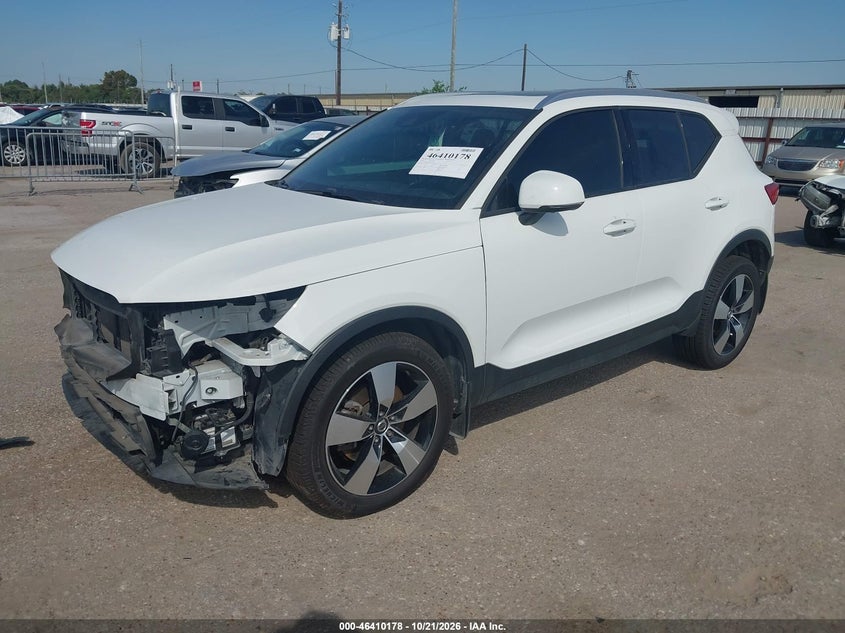 2019 Volvo Xc40 T5 Momentum/T5 R-Design, Удар спереди, IAAI, VIN YV4162XZXK2011899 — фото 2