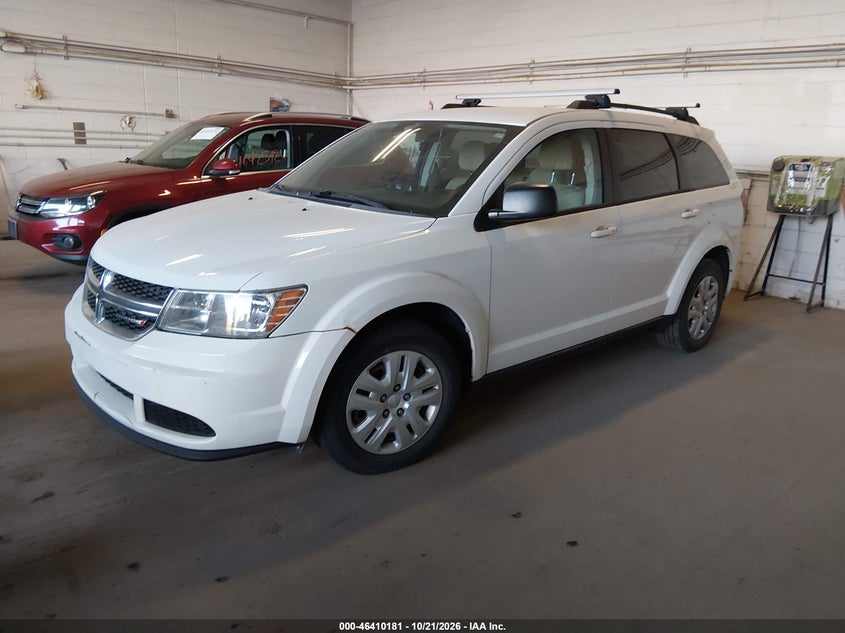 Vin: 3c4pdcab2gt181409, lot: 46910539, dodge journey se 20162