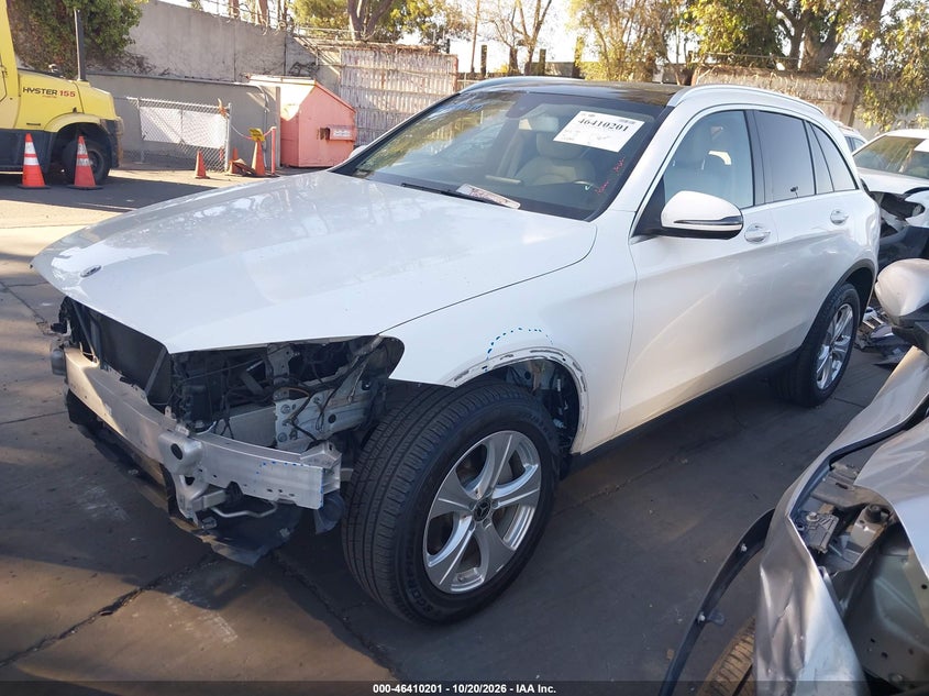 2018 Mercedes-Benz Glc 300, Front End, IAAI, VIN WDC0G4JB6JV054825 — photo 2