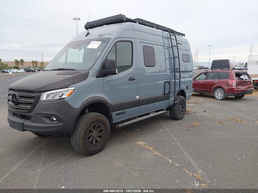 Vin: w1w4ebvyxnp485960, lot: 46910568, mercedes-benz sprinter 2500 standard roof v6 20222