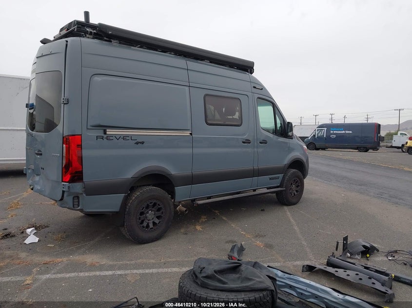Vin: w1w4ebvyxnp485960, lot: 46910568, mercedes-benz sprinter 2500 standard roof v6 20224
