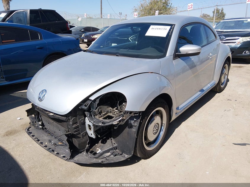 Vin: 3vwjp7atxcm615056, lot: 46910577, volkswagen beetle 2.5l 20122