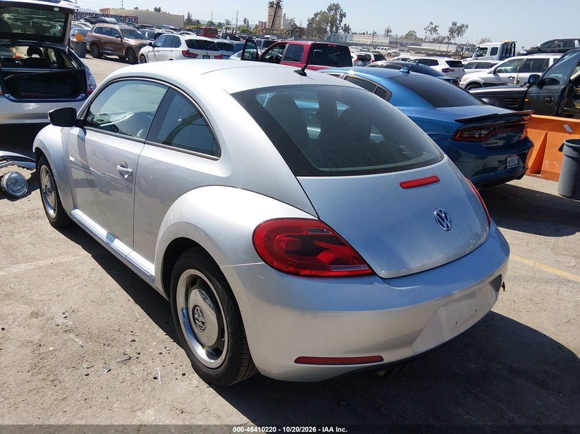 Vin: 3vwjp7atxcm615056, lot: 46910577, volkswagen beetle 2.5l 20123