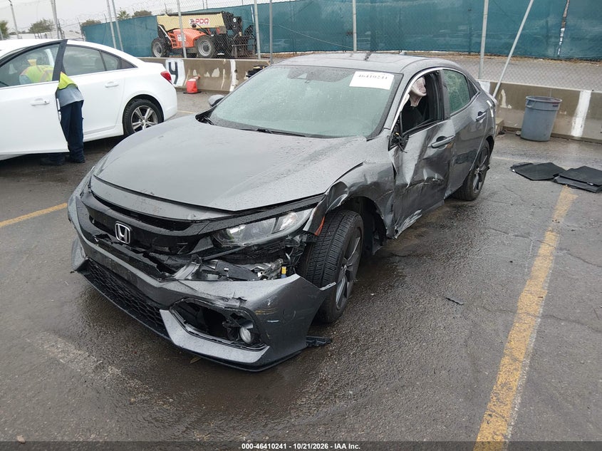 2021 Honda Civic Ex, Front End, IAAI, VIN SHHFK7H63MU411999 — photo 2