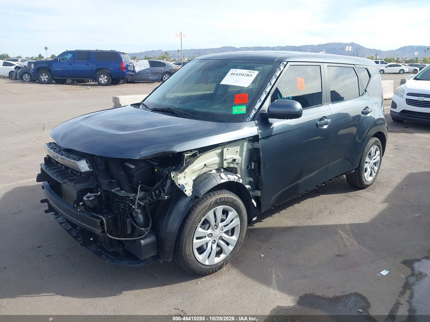 Vin: kndj23au1p7187459, lot: 46910643, kia soul lx 20232