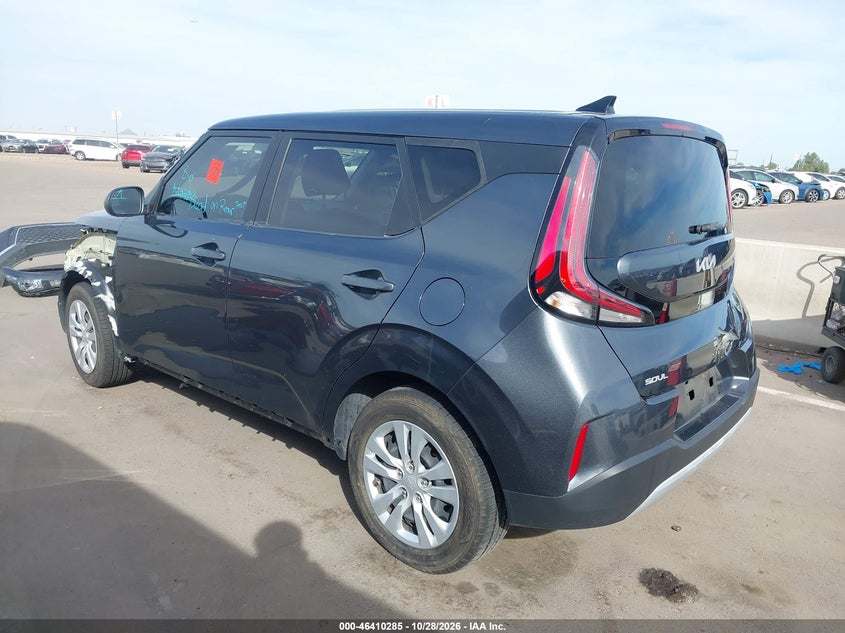 Vin: kndj23au1p7187459, lot: 46910643, kia soul lx 20233