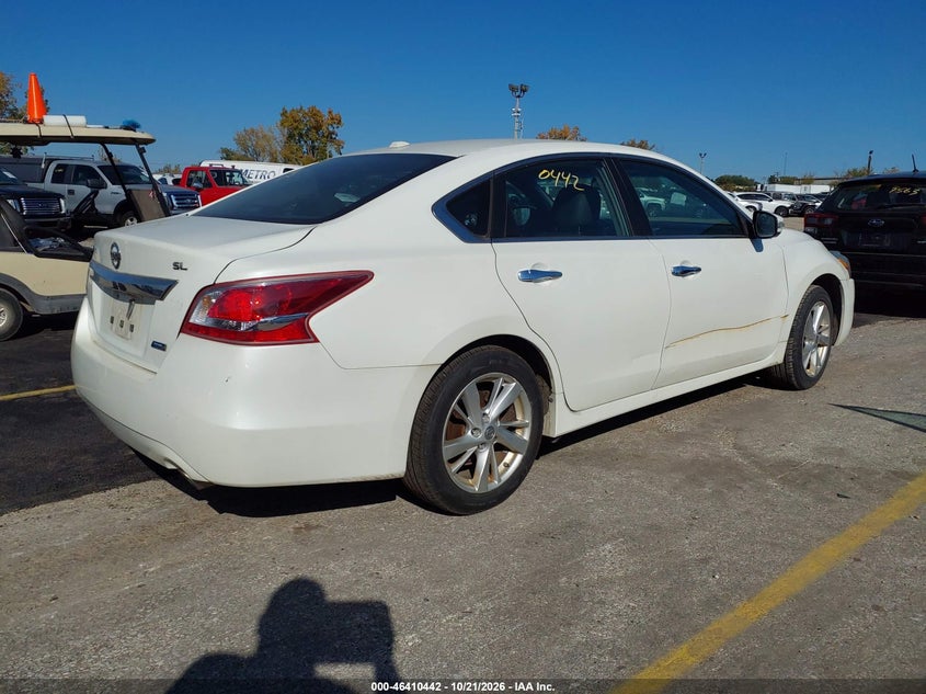 Vin: 1n4al3apxdn409744, lot: 46910800, nissan altima 2.5 sl 20134