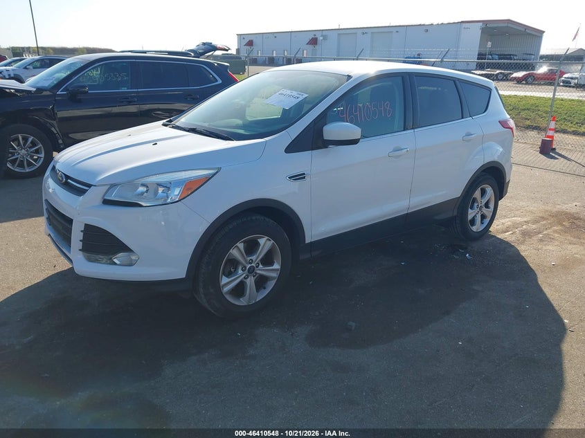 Vin: 1fmcu9g90eud76252, lot: 46910906, ford escape se 20142