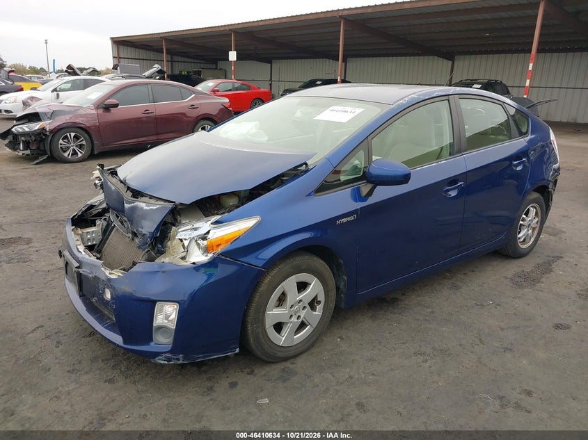 Vin: jtdkn3du2b0292858, lot: 46910992, toyota prius three 20112