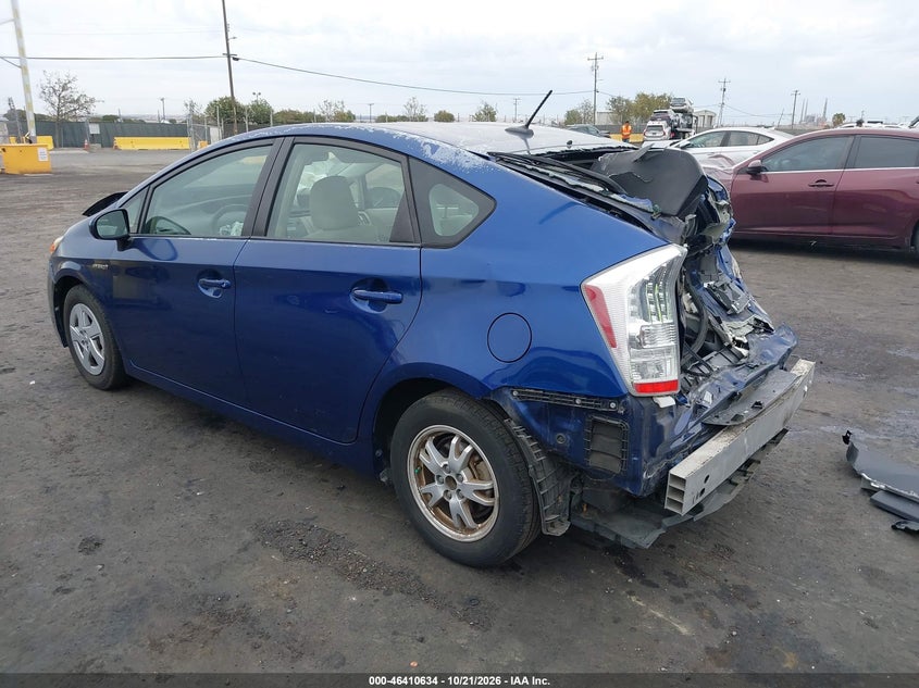 Vin: jtdkn3du2b0292858, lot: 46910992, toyota prius three 20113