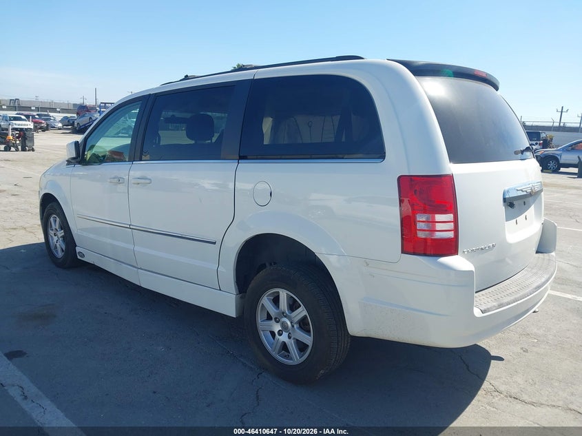 Vin: 2a4rr5d12ar460985, lot: 46911005, chrysler town & country touring 20103