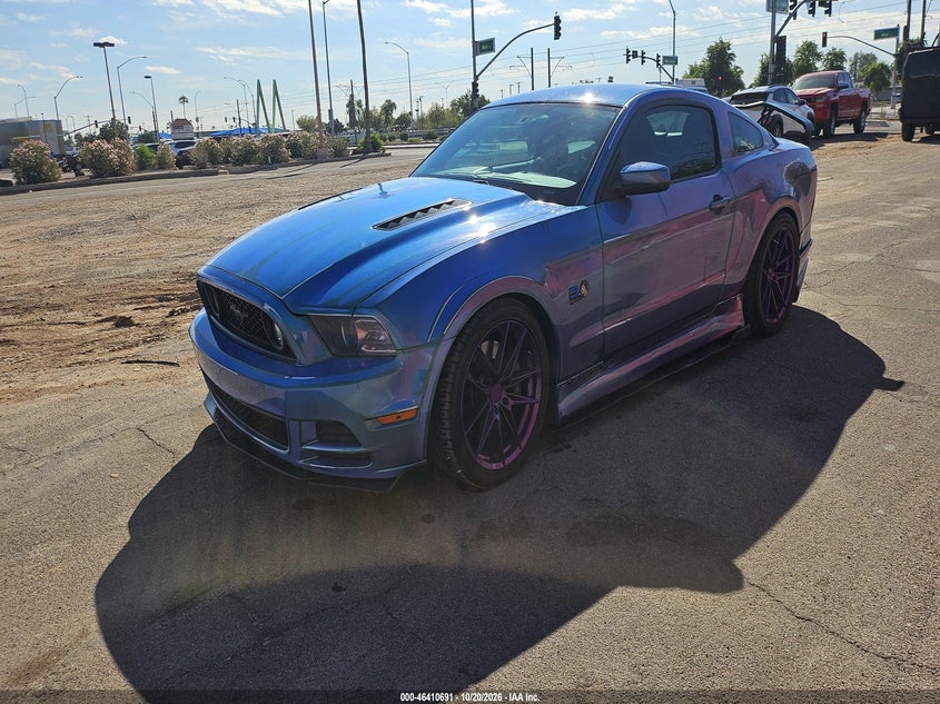 2014 Ford Mustang Gt Premium, Обычный износ, IAAI, VIN 1ZVBP8CF7E5271860 — фото 2