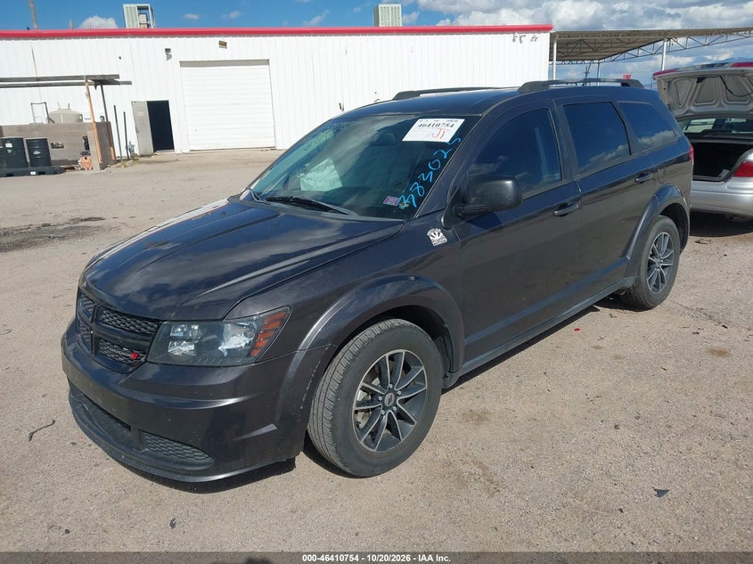 Vin: 3c4pdcab9jt383025, lot: 46911112, dodge journey se 20182