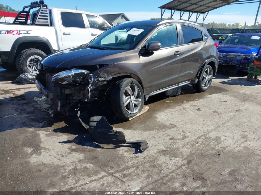 2022 Honda Hr-V Awd Ex-L, Front End, IAAI, VIN 3CZRU6H78NM758120 — photo 2