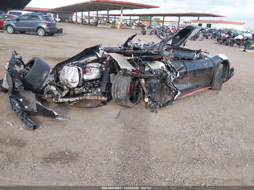 Vin: 1g1ya2d43r5107223, lot: 46911312, chevrolet corvette stingray rwd  1lt 20244