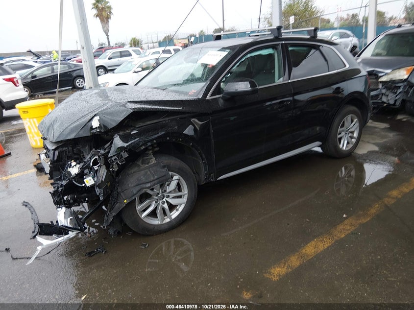 2020 Audi Q5 Premium 45 Tfsi Quattro S Tronic, Front End, IAAI, VIN WA1ANAFY3L2104171 — photo 2