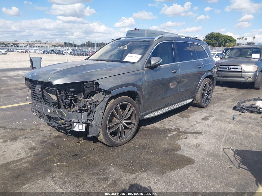 Vin: 4jgff8ge4la292626, lot: 46911372, mercedes-benz gls 580 4matic 20202