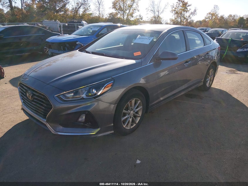 Vin: 5npe24af0jh704732, lot: 46911480, hyundai sonata se 20182