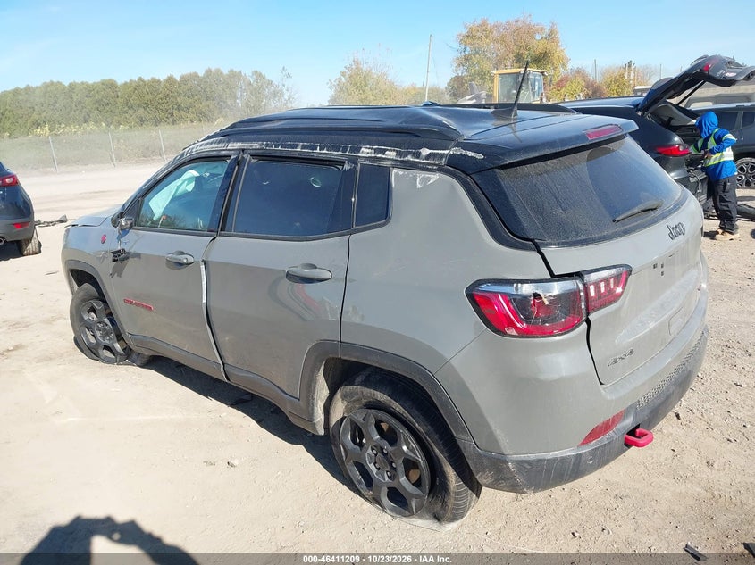 Vin: 3c4njddn7pt510911, lot: 46911575, jeep compass trailhawk 4x4 20233