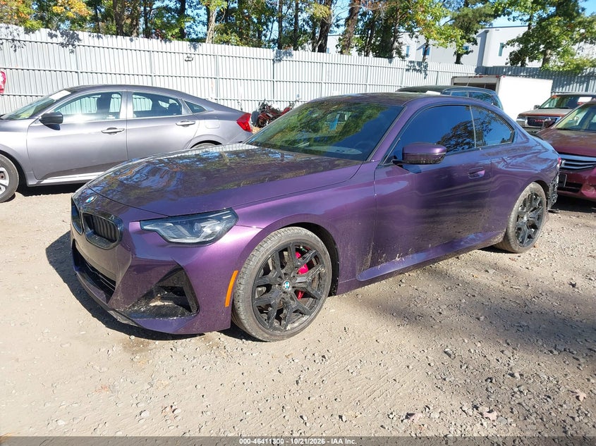 Vin: 3mw23cm07s8f06801, lot: 46911666, bmw 230i 20252