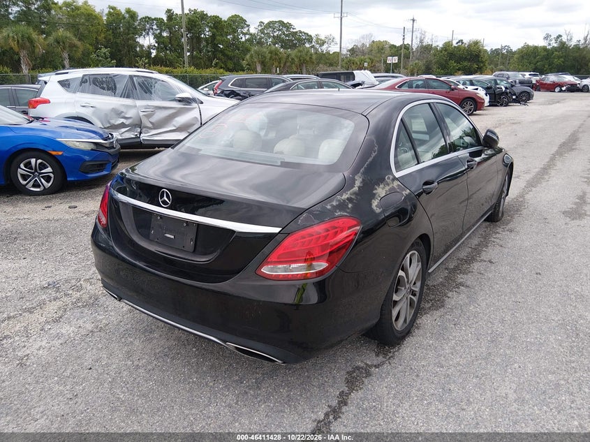 Vin: 55swf4jb2ju237414, lot: 46911794, mercedes-benz c 300 20184