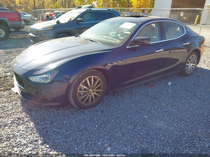 2014 Maserati Ghibli S Q4, All Over, IAAI, VIN ZAM57RTA3E1085715 — photo 2